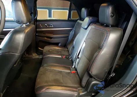 2018 Ford Explorer Xlt z USA, uszkodzony, nr VIN 1FM5K7D88JGC92171